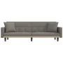 Sofá cama con cojines tela gris taupe by , Sofas - Ref: Foro24-351880, Price: 281,25 €, Discount: %