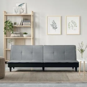 Sofá cama tela gris claro von , Sofas - Ref: Foro24-351913, Preis: 252,13 €, Rabatt: %