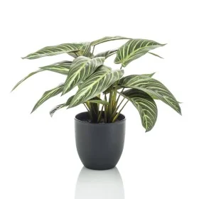 Emerald Calathea artificial Zebrina en maceta 38 cm by , artificial flora - Ref: Foro24-444640, Price: 38,91 €, Discount: %