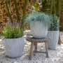 Capi Jarrón elegante Groove marfil 34x46 cm de , Maceteros y jardineras - Ref: Foro24-445498, Precio: 80,48 €, Descuento: %