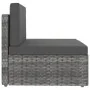 Juego de muebles de jardín 7 piezas ratán sintético gris de , Conjuntos de jardín - Ref: Foro24-3054602, Precio: 643,01 €, De...