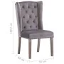 Sillas de comedor 4 unidades terciopelo gris von , Essstühle - Ref: Foro24-3055851, Preis: 890,96 €, Rabatt: %