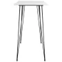 Mesa alta y taburetes de bar 7 piezas blanco by , Furniture sets for kitchens and dining rooms - Ref: Foro24-3057416, Price: ...