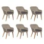 Set de comedor de jardín 7 pzas y cojines ratán sintético gris by , Garden sets - Ref: Foro24-3057814, Price: 882,47 €, Disco...