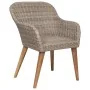 Set de comedor de jardín 7 pzas y cojines ratán sintético gris by , Garden sets - Ref: Foro24-3057814, Price: 882,47 €, Disco...