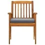 Set comedor de jardín 5 pzas y cojines madera maciza de acacia von , Gartensets - Ref: Foro24-3058088, Preis: 513,26 €, Rabat...