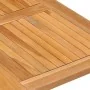 Set de comedor de jardín plegable 5 pzas madera maciza de teca de , Conjuntos de jardín - Ref: Foro24-3059982, Precio: 485,62...
