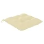 Sillas de jardín con cojines 2 uds madera maciza teca y acero de , Sillas de jardín - Ref: Foro24-3061532, Precio: 277,24 €, ...