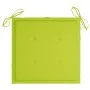 Set comedor de jardín plegable 3 piezas madera de teca cojines by , Garden sets - Ref: Foro24-3063182, Price: 161,38 €, Disco...