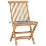 Set comedor de jardín plegable 3 piezas madera de teca cojines by , Garden sets - Ref: Foro24-3063212, Price: 161,62 €, Disco...