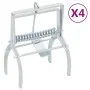 Trampas para topos 4 unidades acero galvanizado plateado by , Pest control traps - Ref: Foro24-150682, Price: 22,41 €, Discou...