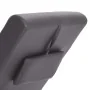 Diván de masaje con almohada de cuero artificial gris by , Daybeds - Ref: Foro24-281288, Price: 268,43 €, Discount: %
