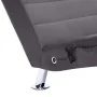 Diván de masaje con almohada de cuero artificial gris by , Daybeds - Ref: Foro24-281288, Price: 268,43 €, Discount: %