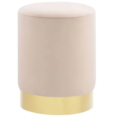 Taburete de terciopelo albaricoque y dorado by , Folding stools and chairs - Ref: Foro24-249836, Price: 42,25 €, Discount: %