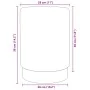 Taburete de terciopelo albaricoque y dorado by , Folding stools and chairs - Ref: Foro24-249836, Price: 42,25 €, Discount: %