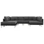 Sofá seccional de cuero sintético negro von , Sofas - Ref: Foro24-287203, Preis: 1,00 €, Rabatt: %