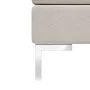 Sofá central seccional con cojín tela color crema de , Sofás - Ref: Foro24-287002, Precio: 125,71 €, Descuento: %