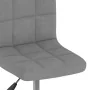 Sillas de comedor giratorias 2 uds de terciopelo gris claro von , Essstühle - Ref: Foro24-334263, Preis: 101,41 €, Rabatt: %