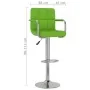Taburetes de cocina 2 unidades cuero sintético verde von , Küchenhocker - Ref: Foro24-334602, Preis: 140,60 €, Rabatt: %