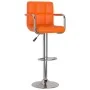 Taburetes de cocina 2 unidades cuero sintético naranja von , Küchenhocker - Ref: Foro24-334600, Preis: 149,37 €, Rabatt: %