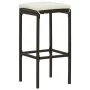 Set de bar de jardín 3 piezas y cojines ratán sintético marrón by , Garden sets - Ref: Foro24-3064758, Price: 168,37 €, Disco...