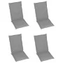 Sillas de jardín reclinables 4 uds madera maciza acacia cojines von , Gartenstühle - Ref: Foro24-3065348, Preis: 347,05 €, Ra...