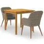 Juego de comedor para jardín de 3 piezas marrón von , Gartensets - Ref: Foro24-3067731, Preis: 352,79 €, Rabatt: %