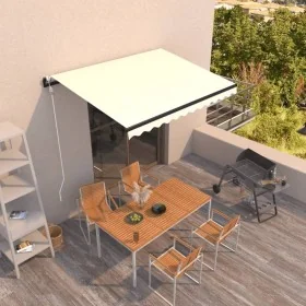 Toldo retráctil automático crema 350x250 cm von , Markisen - Ref: Foro24-3069087, Preis: 405,65 €, Rabatt: %