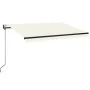 Toldo retráctil automático crema 350x250 cm by , Awnings - Ref: Foro24-3069087, Price: 405,65 €, Discount: %