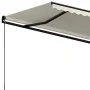 Toldo retráctil automático crema 350x250 cm by , Awnings - Ref: Foro24-3069087, Price: 405,65 €, Discount: %