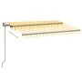 Toldo automático LED sensor de viento amarillo blanco 350x250cm de , Toldos - Ref: Foro24-3069093, Precio: 493,18 €, Descuent...