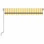 Toldo automático LED sensor de viento amarillo blanco 350x250cm de , Toldos - Ref: Foro24-3069093, Precio: 493,18 €, Descuent...