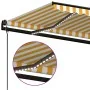 Toldo automático LED sensor de viento amarillo blanco 350x250cm de , Toldos - Ref: Foro24-3069093, Precio: 493,18 €, Descuent...