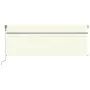 Toldo retráctil automático con persiana 4,5x3 m color crema von , Markisen - Ref: Foro24-3069447, Preis: 506,88 €, Rabatt: %