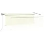Toldo retráctil automático con persiana 4,5x3 m color crema von , Markisen - Ref: Foro24-3069447, Preis: 506,88 €, Rabatt: %