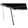 Toldo de pie automático gris antracita 350x250 cm by , Awnings - Ref: Foro24-3069729, Price: 495,60 €, Discount: %