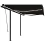 Toldo automático LED sensor de viento gris antracita 3,5x2,5 m von , Markisen - Ref: Foro24-3070134, Preis: 586,15 €, Rabatt: %