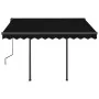 Toldo automático LED sensor de viento gris antracita 3,5x2,5 m von , Markisen - Ref: Foro24-3070134, Preis: 586,15 €, Rabatt: %