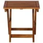 Tumbonas 2 unidades con mesa y cojines madera maciza de acacia by , Loungers - Ref: Foro24-3077384, Price: 360,23 €, Discount: %