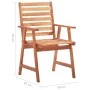Sillas comedor de jardín y cojines 8 uds madera maciza acacia by , Garden chairs - Ref: Foro24-3078385, Price: 546,68 €, Disc...