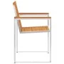 Sillas de jardín y cojines 8 unidades madera maciza de acacia by , Garden chairs - Ref: Foro24-3078533, Price: 984,21 €, Disc...