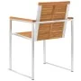 Sillas de jardín y cojines 8 unidades madera maciza de acacia by , Garden chairs - Ref: Foro24-3078531, Price: 995,71 €, Disc...