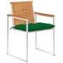 Sillas de jardín y cojines 8 unidades madera maciza de acacia by , Garden chairs - Ref: Foro24-3078544, Price: 1,00 €, Discou...