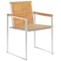Sillas de jardín y cojines 6 unidades madera maciza de acacia by , Garden chairs - Ref: Foro24-3078584, Price: 818,38 €, Disc...