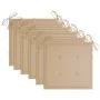 Sillas de jardín y cojines 6 unidades madera maciza de acacia by , Garden chairs - Ref: Foro24-3078584, Price: 818,38 €, Disc...