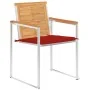 Sillas de jardín y cojines 8 unidades madera maciza de acacia by , Garden chairs - Ref: Foro24-3078614, Price: 1,00 €, Discou...