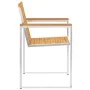Sillas de jardín y cojines 8 unidades madera maciza de acacia by , Garden chairs - Ref: Foro24-3078614, Price: 1,00 €, Discou...