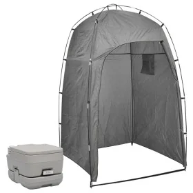 Inodoro portátil para camping con tienda 10+10 L by , Portable showers and toilets - Ref: Foro24-3081892, Price: 129,97 €, Di...