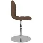 Silla de comedor giratoria tela marrón von , Essstühle - Ref: Foro24-3087471, Preis: 78,92 €, Rabatt: %
