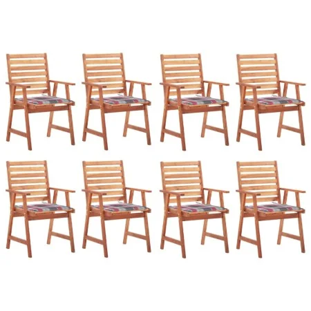 Sillas comedor de jardín y cojines 8 uds madera maciza acacia von , Gartenstühle - Ref: Foro24-3078387, Preis: 544,31 €, Raba...